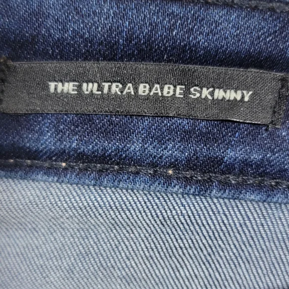 Kendall & Kylie the ultra babe skinny low rise blye jeans size 1 - Picture 7 of 10